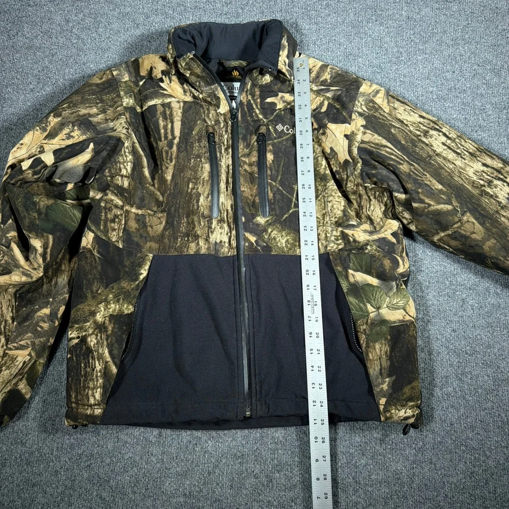 Columbia PHG‎ Jacket Mens Medium Camo Omni-Heat Omni Tech Performance Hunting